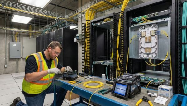 Fiber Optic Installation 01